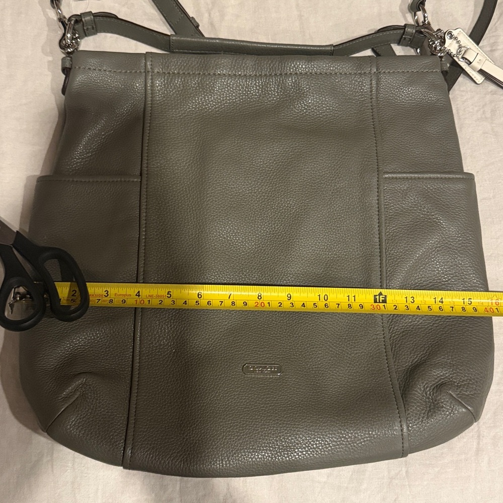 Coach Olive Green Double Strap Shoulder and Crossbody NWT Bag - Picture 11 of 12